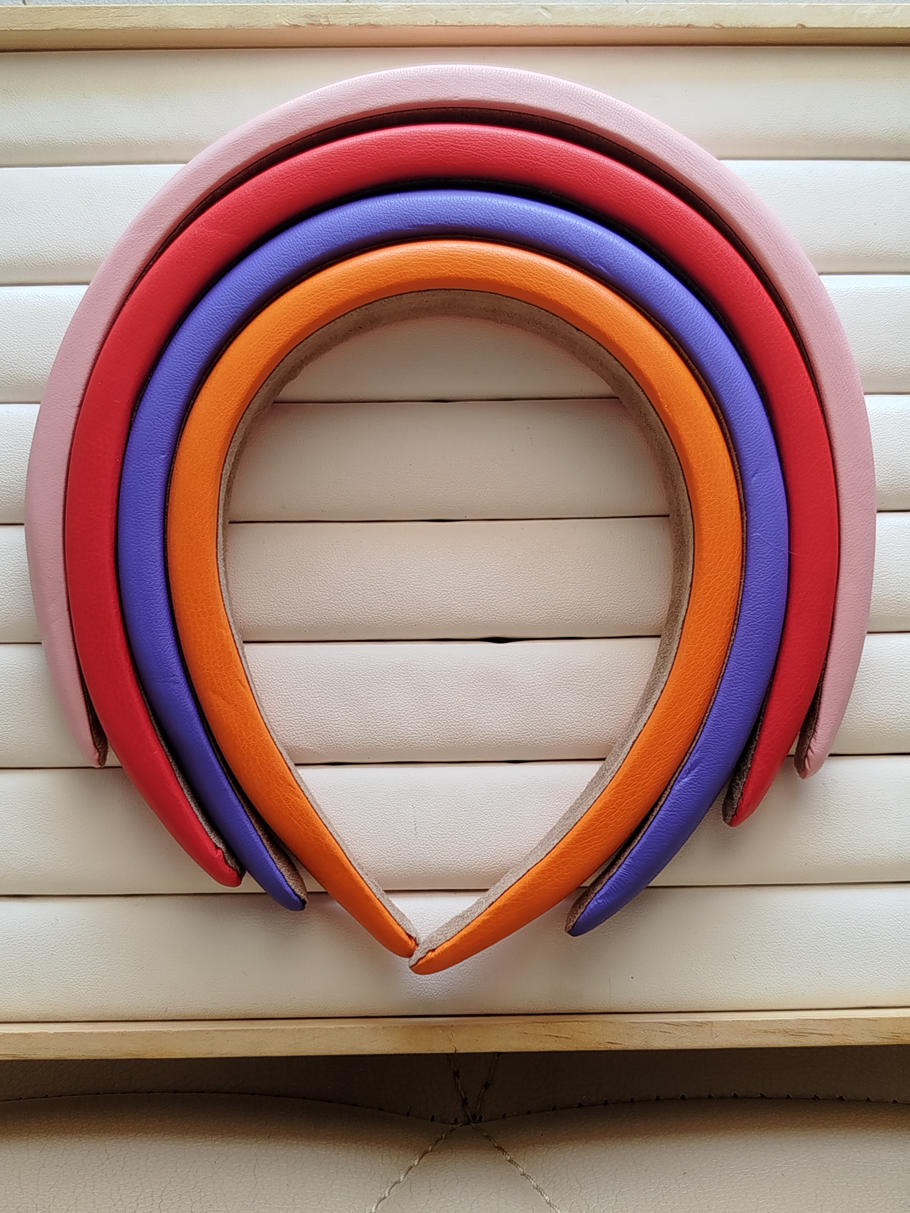 تل مو مجلسی چرم مصنوعی زنانه  کد 9