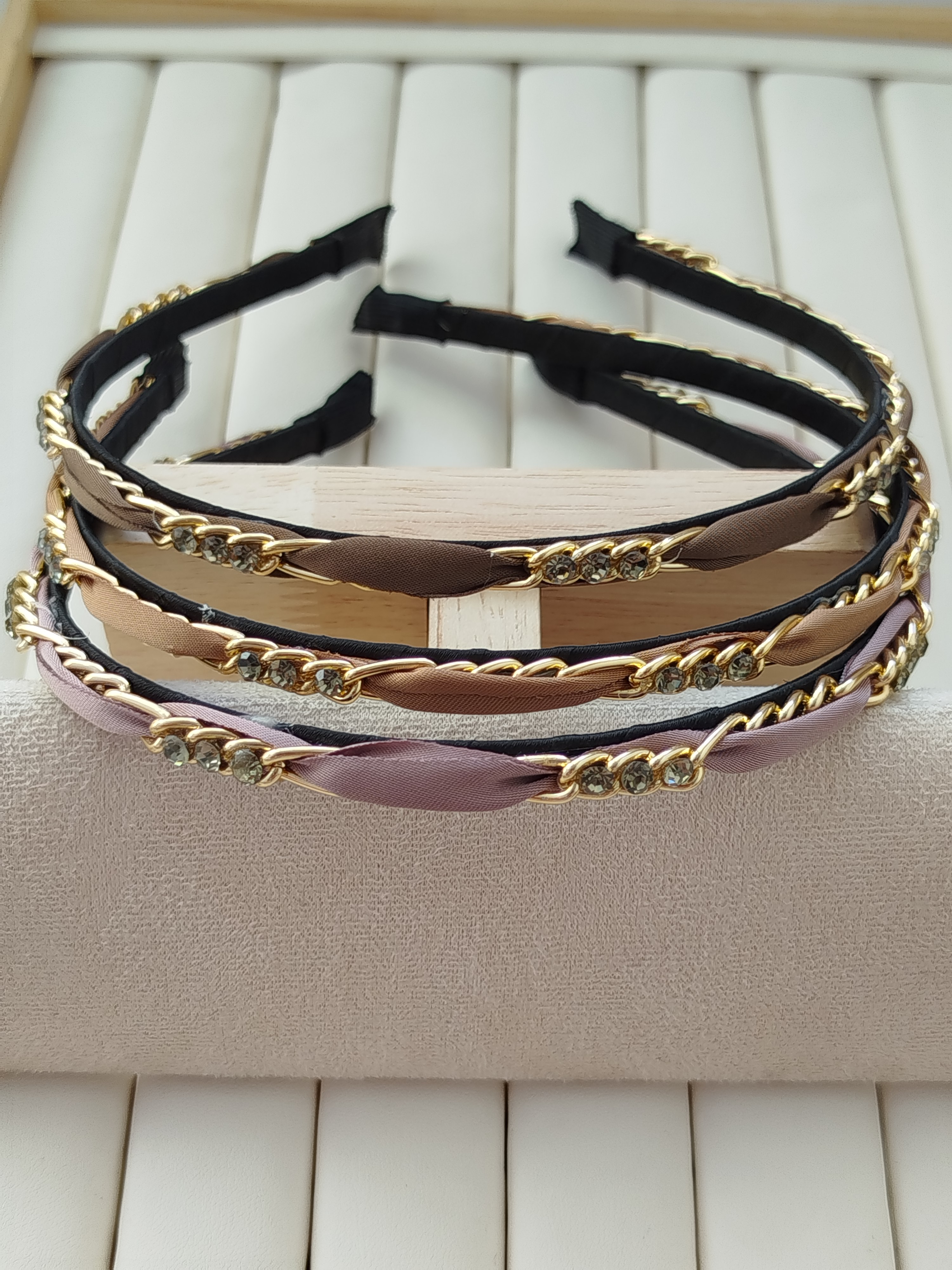 تل خارجی نگین دار زنجیری کد 18