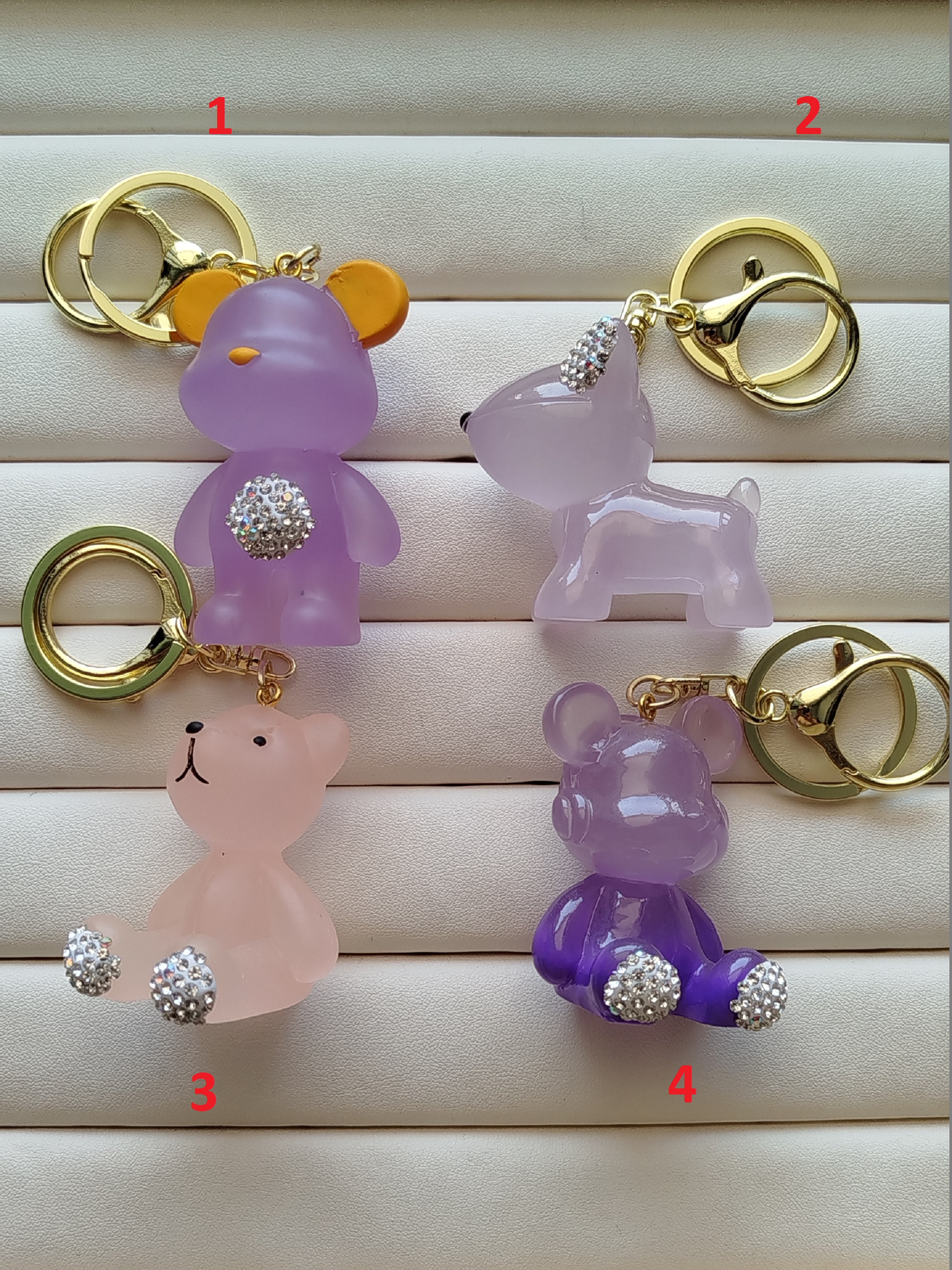 جا کلیدی طلایی طرح حیوانات کد 21