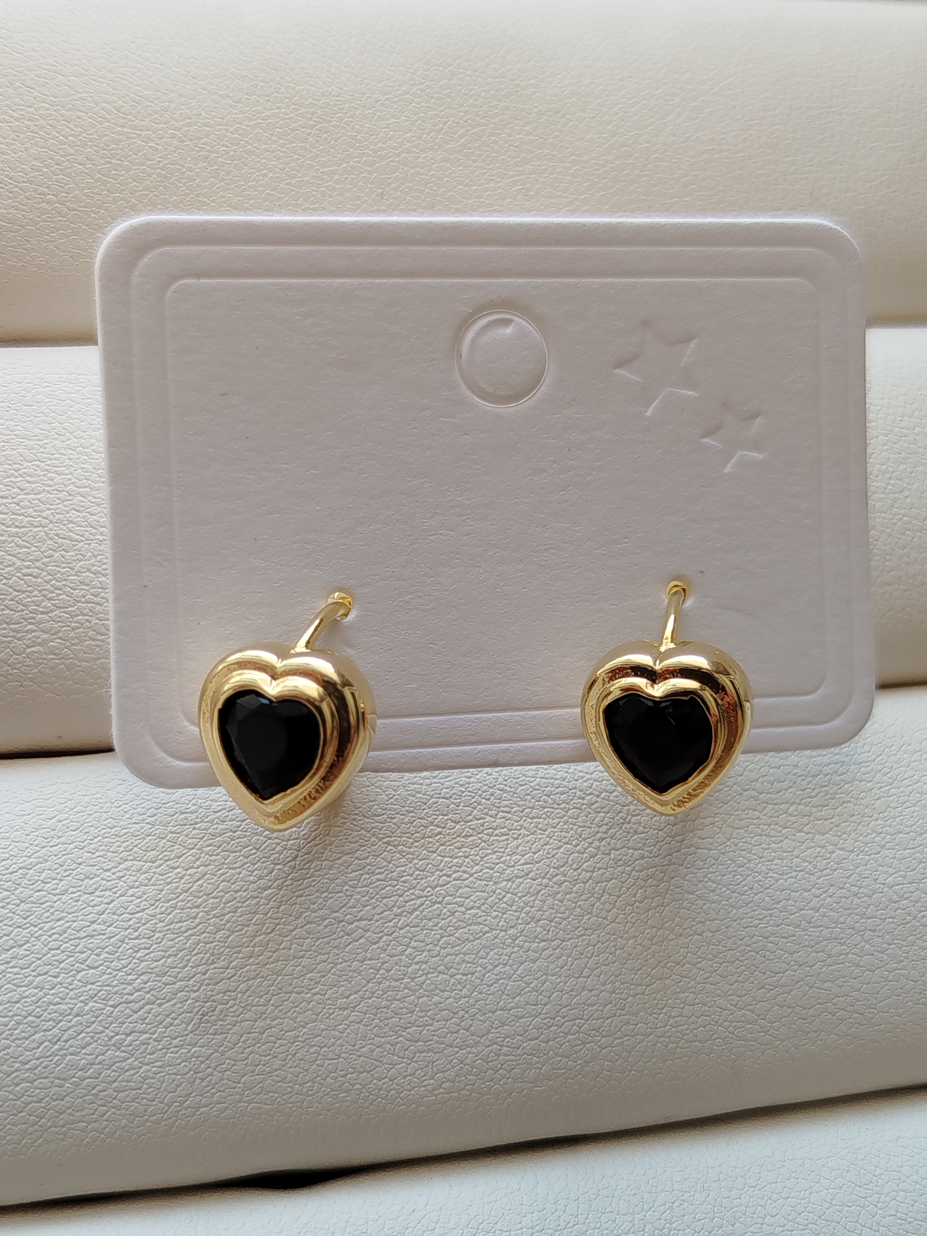 گوشواره]چفتی  طرح طلا قلبی کد 67