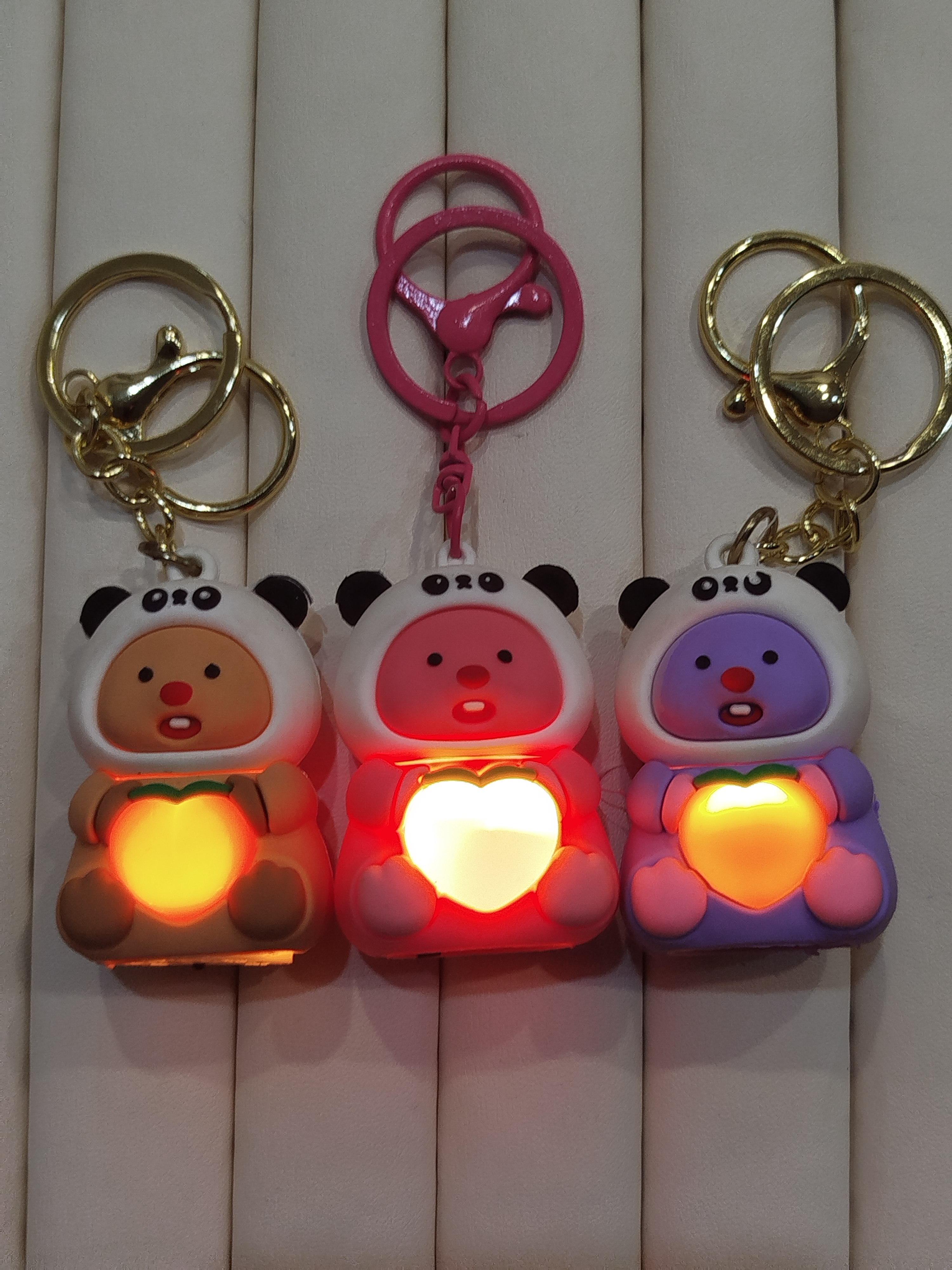 جا کلیدی وارداتی خرسی چراغ دار کد 25