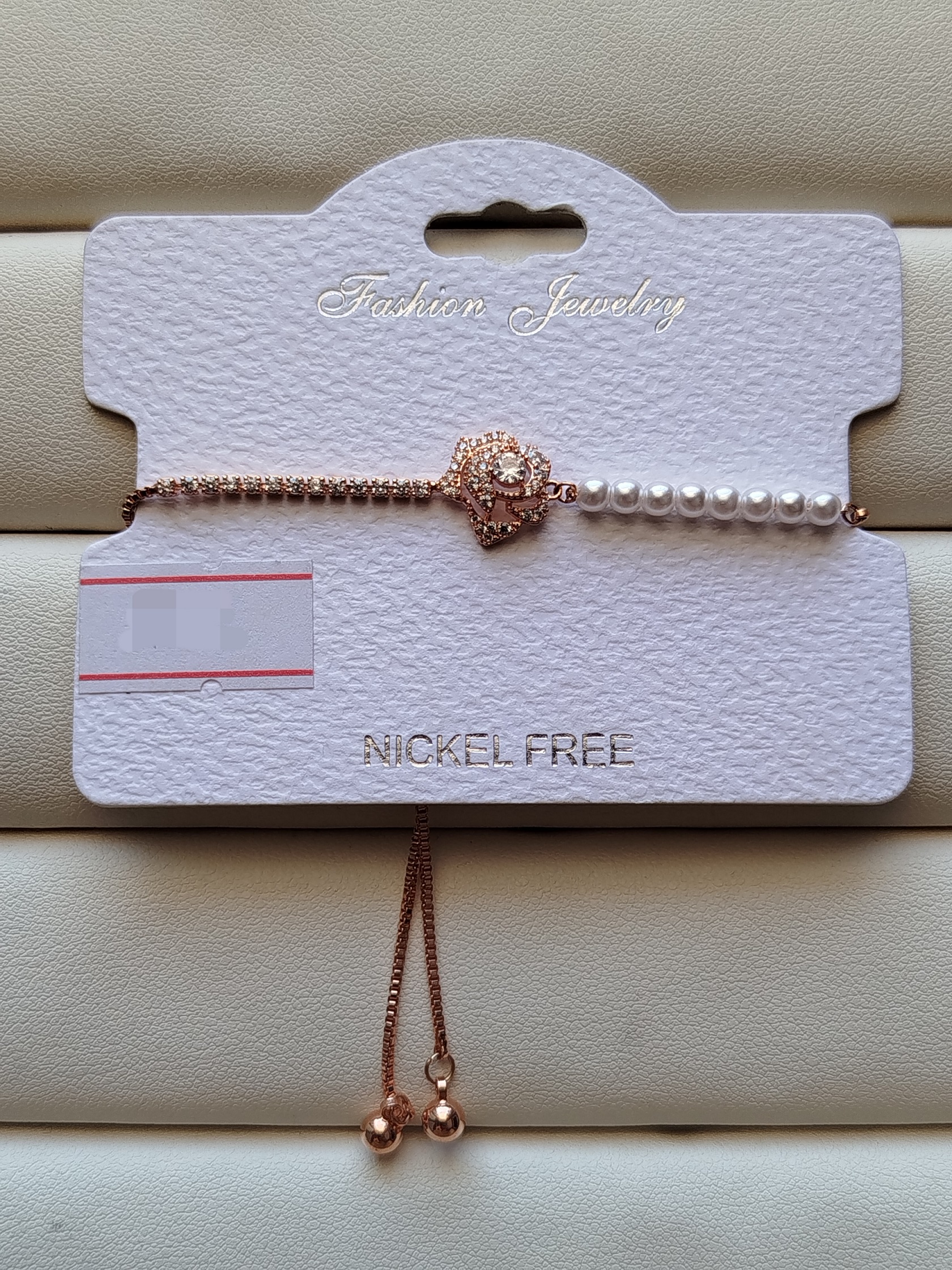 دستبند کراواتی گل رز کد 31