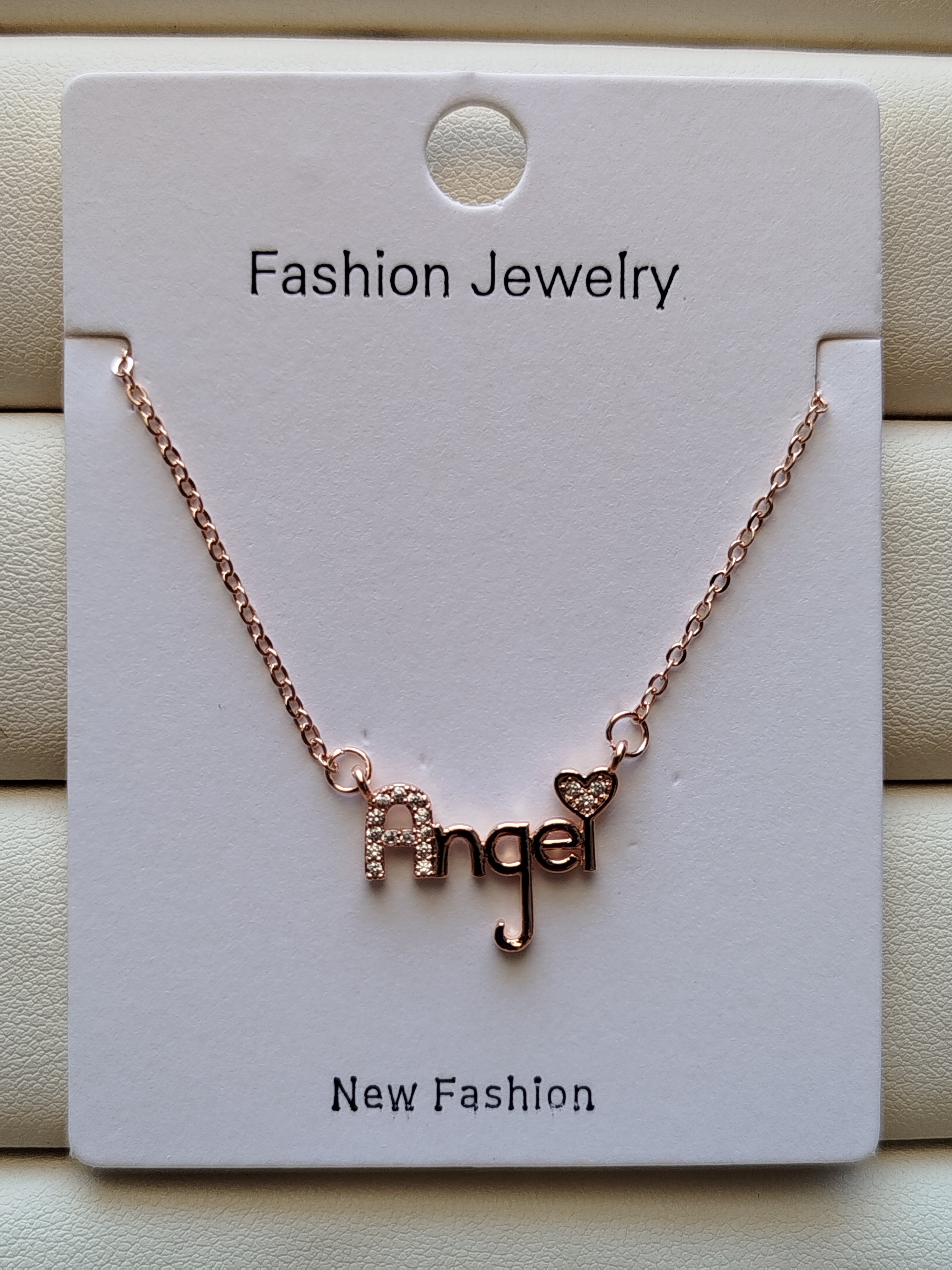 گردنبند طرح Angelکد  51