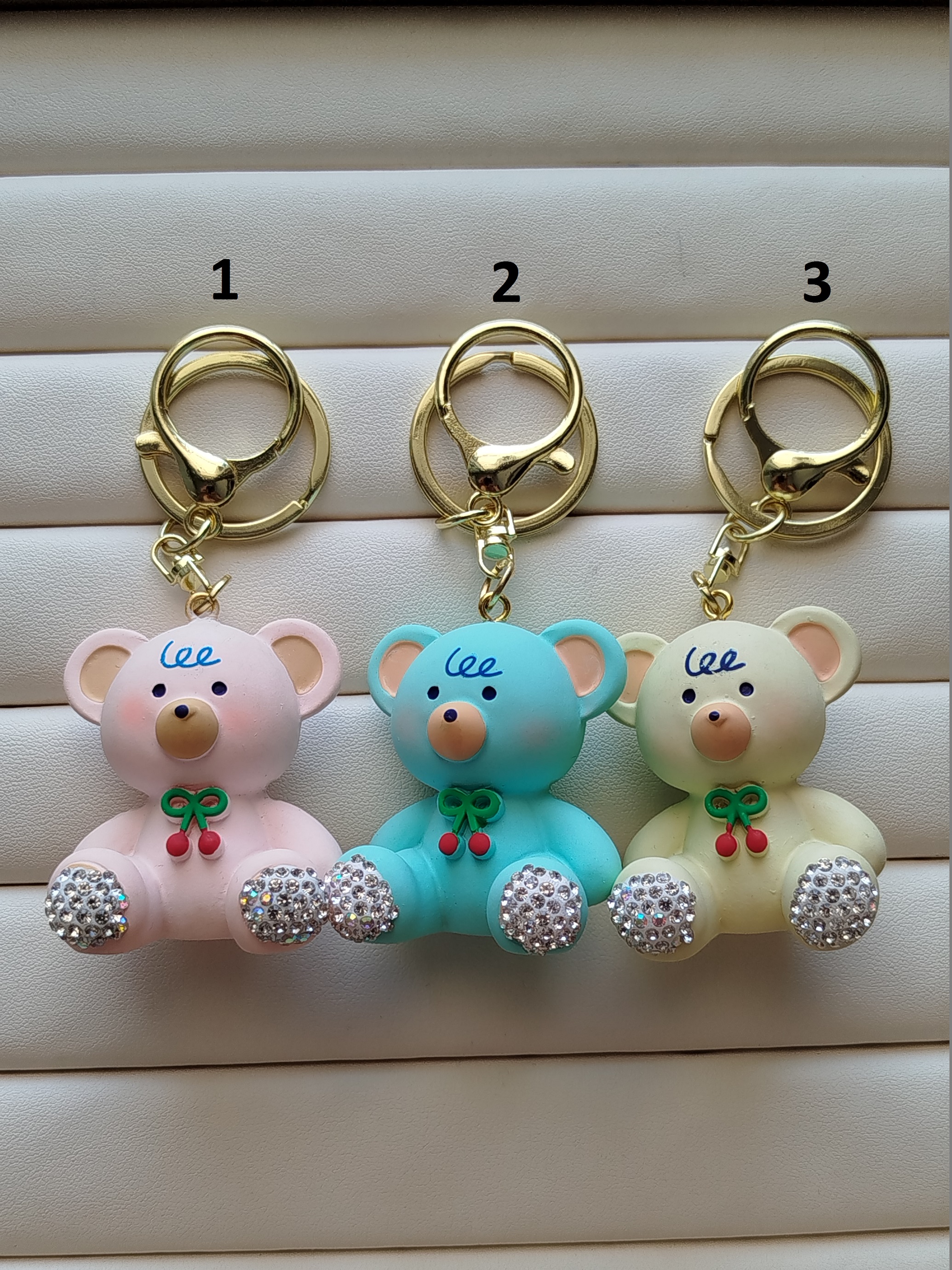 جا کلیدی  خرسی نگین دار کد 30