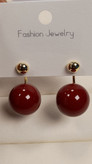گوشواره طرح گیلاسی کد 114