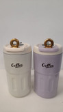 تراول ماگ (قمقمه) استیل حجم 500 ملی لیتر(بدون سنسور) مدل coffee کد 44