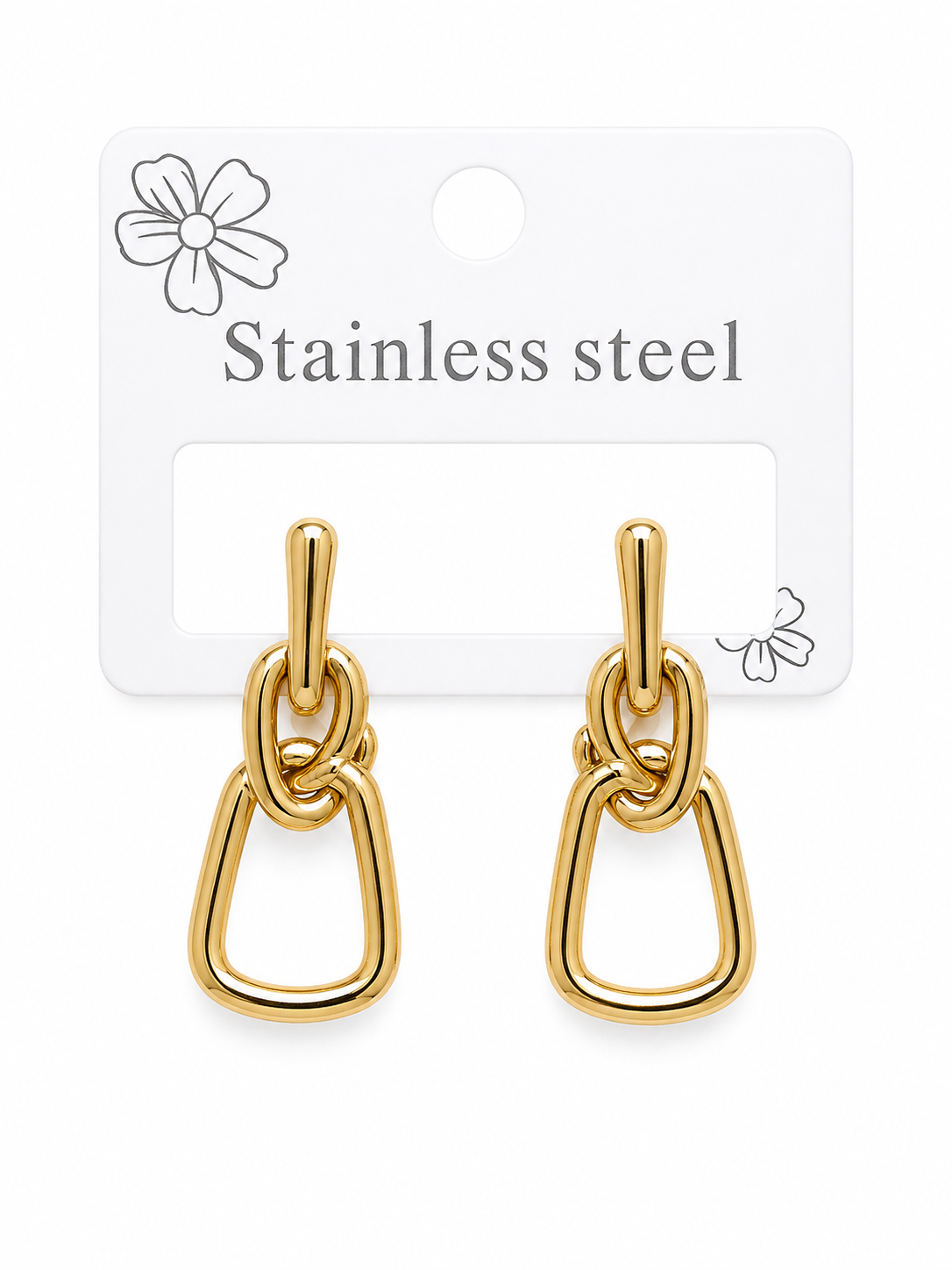 گوشواره میخی طرح ویولون کد 69