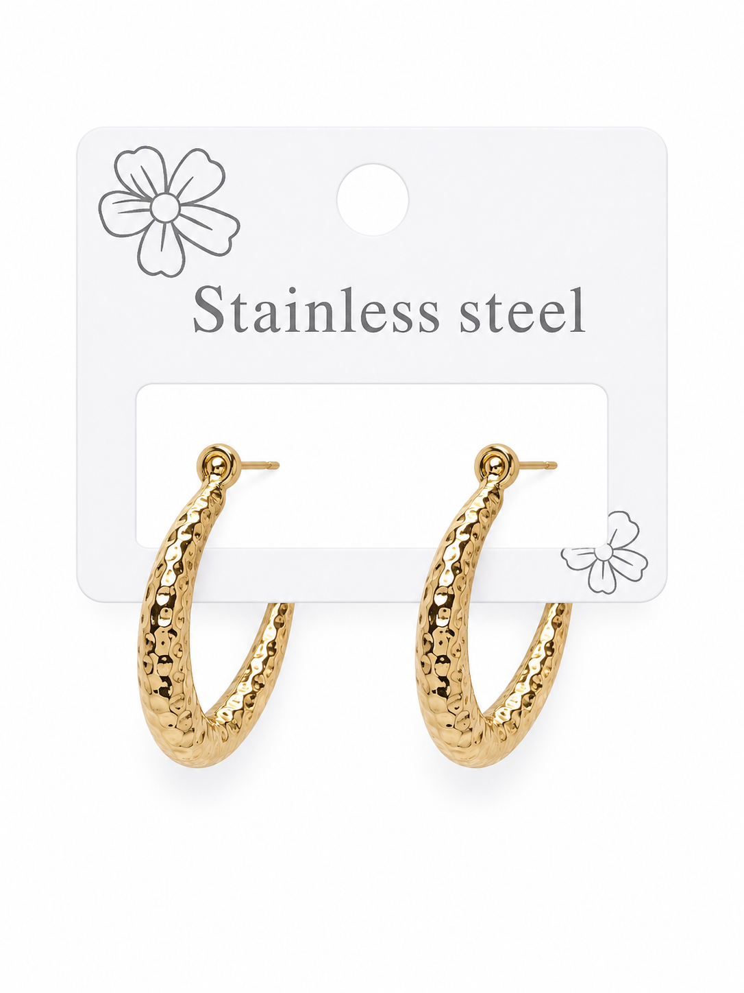 گوشواره چفتی طرح طلا کد 72