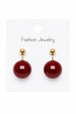 گوشواره طرح گیلاسی کد 114